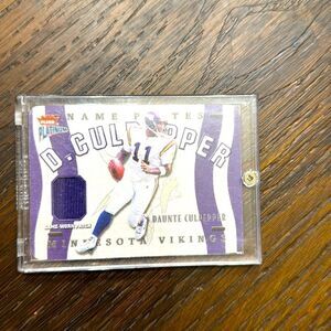 2003 Finest Printing Plates Magenta Daunte Culpepper  #N-DC 008/200 Mint Cond